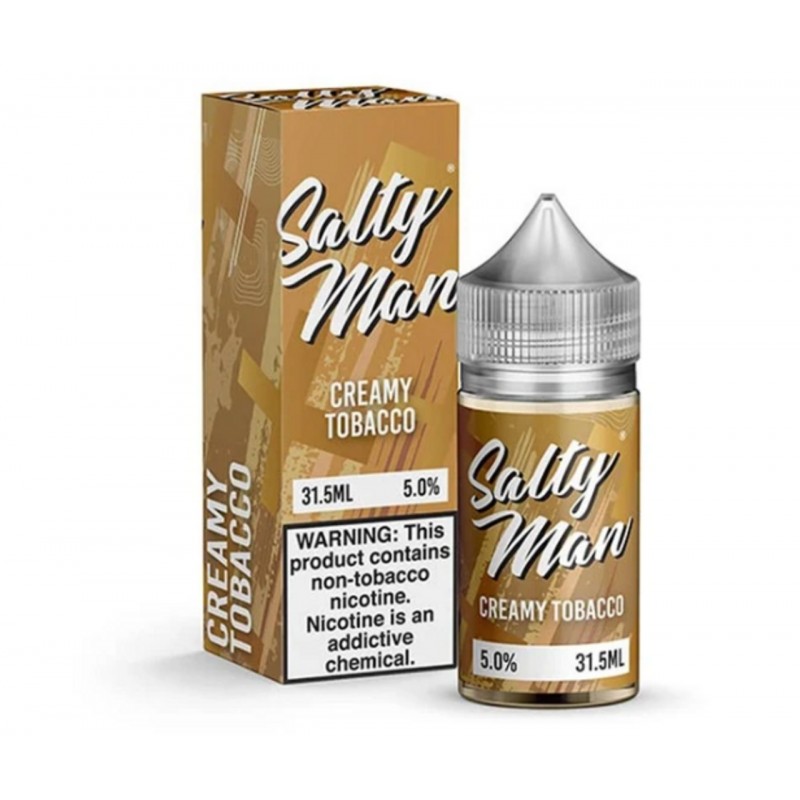 SALTY MAN SYNTHETIC CREAMY TOBACCO ELIQUID 31.5ML