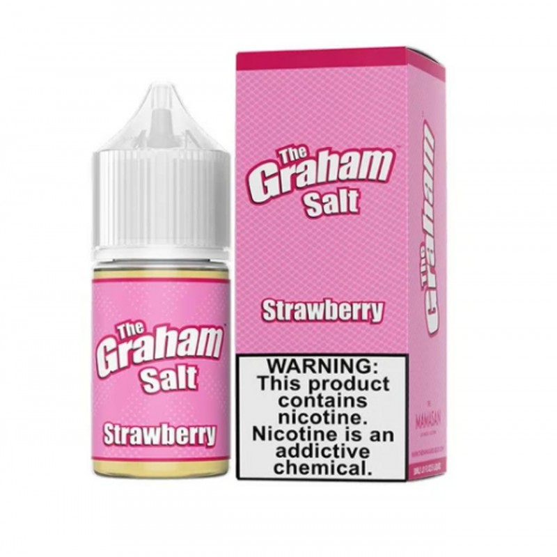 THE MAMASAN SALT GRAHAM STRAWBERRY ELIQUID 30ML
