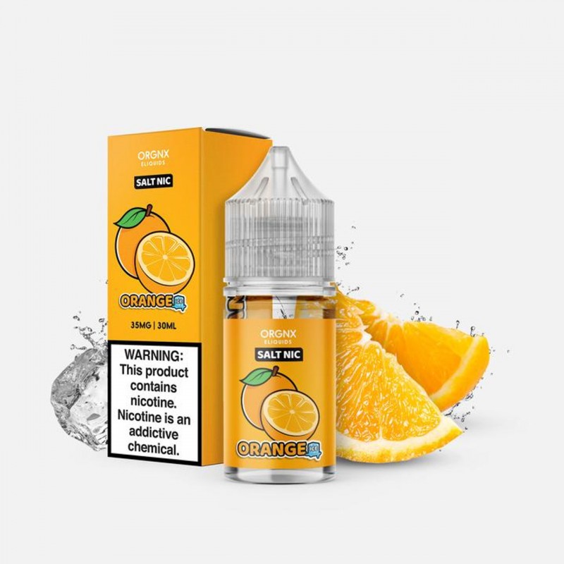 Orange Ice Salt Nic BY ORGNX E-LIQUIDS