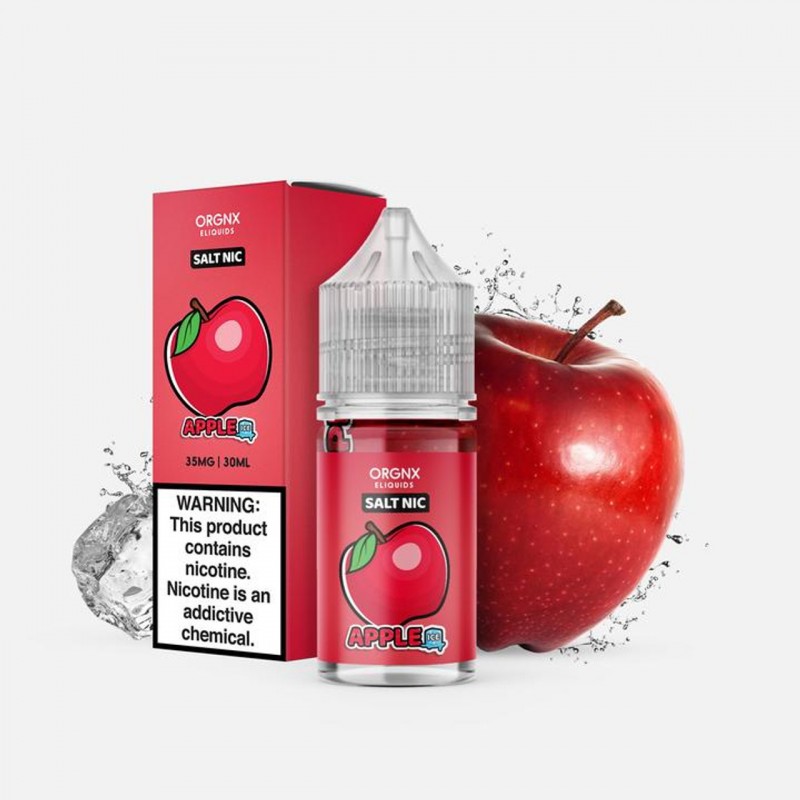 Apple Ice Salt Nic BY ORGNX E-LIQUIDS