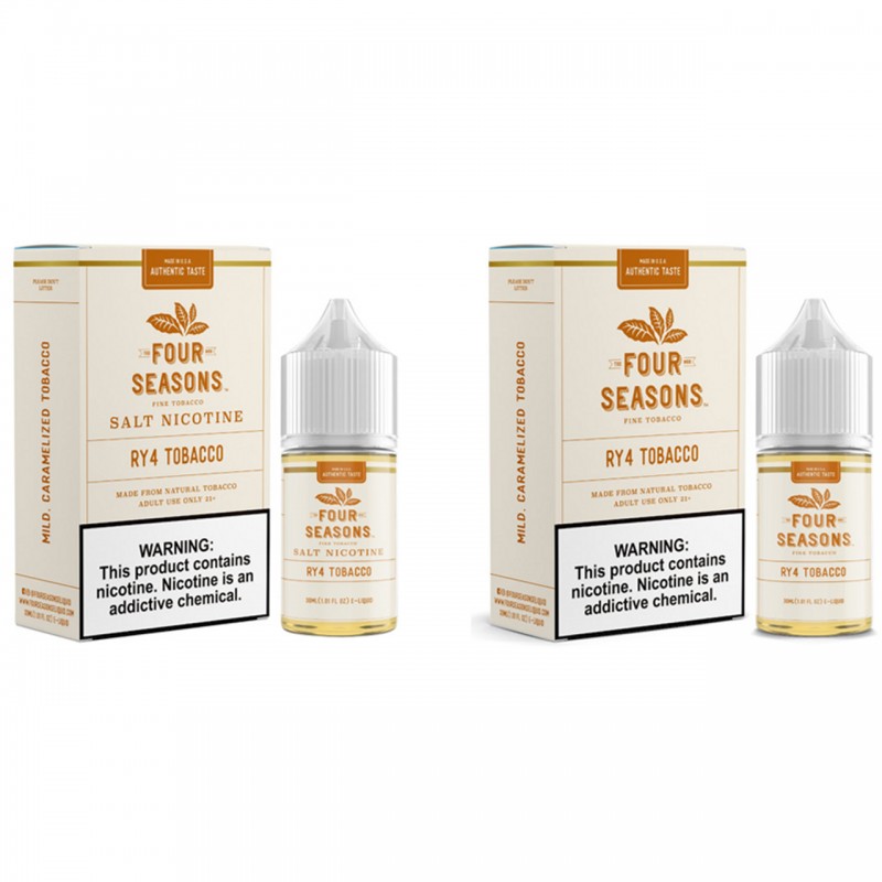 RY4 TOBACCO BY FOUR SEASONS | 30 ML MILD CARAMELIZ...