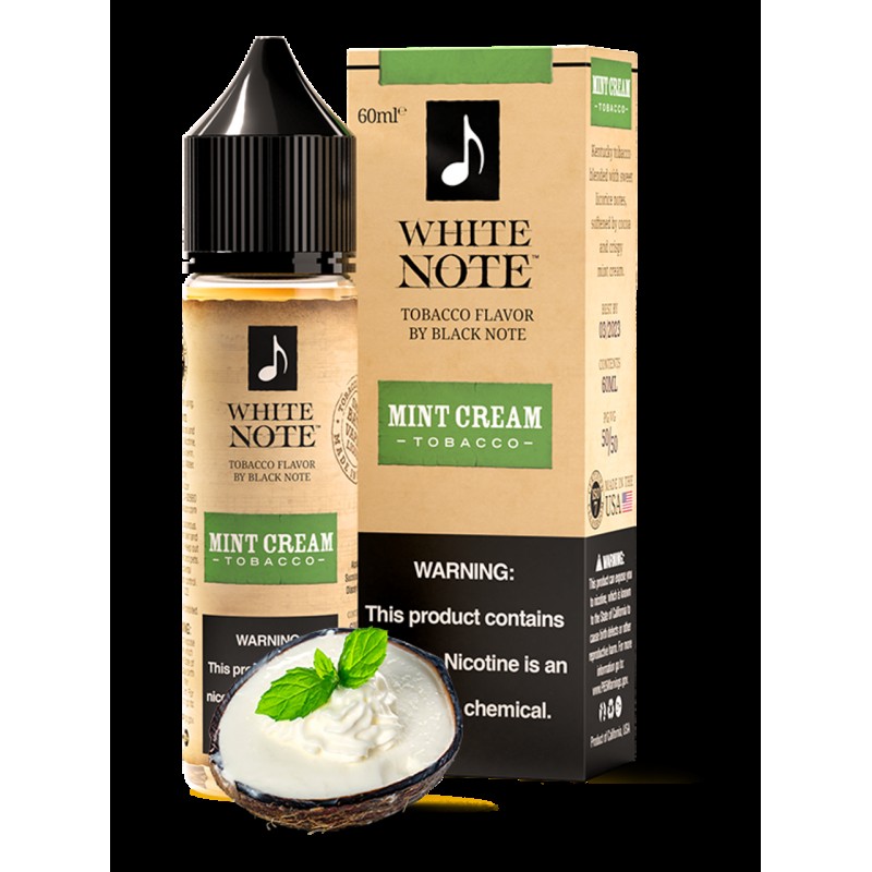 MINT CREAM - WHITE NOTE | 60 ML E-LIQUID