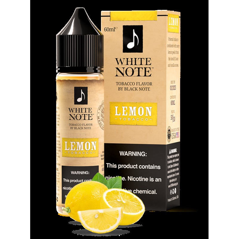 LEMON - WHITE NOTE | 60 ML E-LIQUID