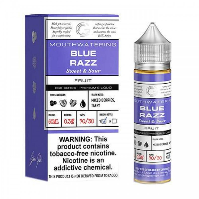 BLUE RAZZ BY GLAS LLC | BASIX SERIES | 60 ML