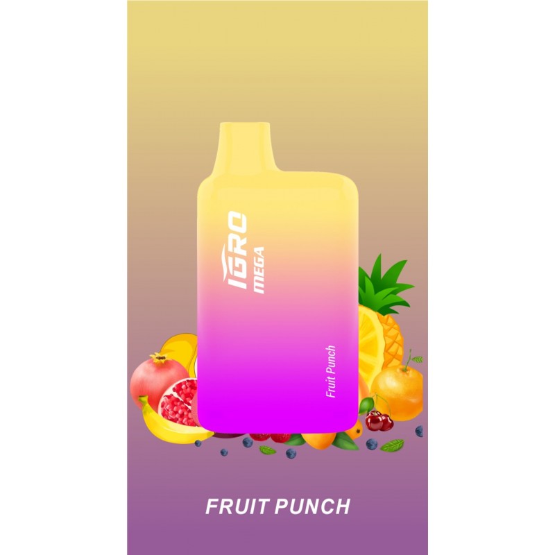 Fruit Punch Disposable Vape by IGRO