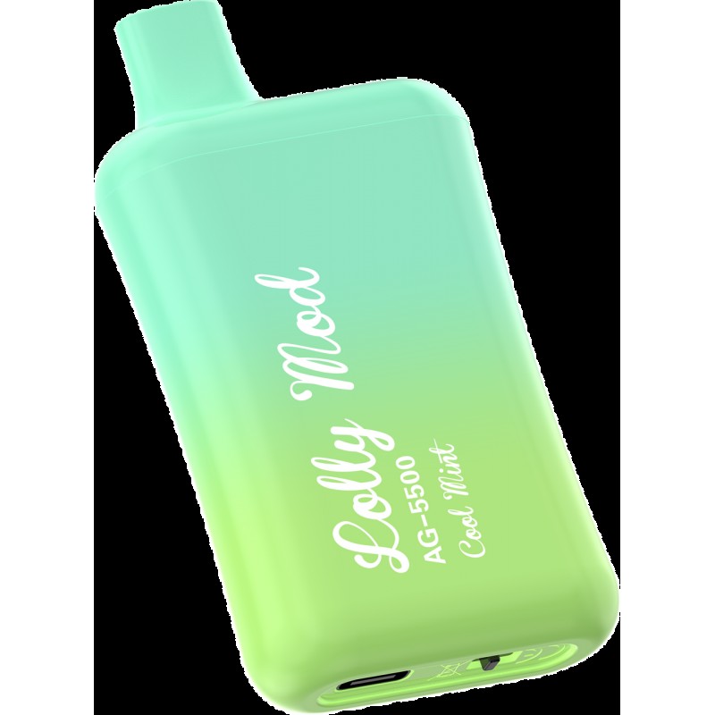 Cool Mint AG-5500  Disposable Vape by Lolly Mod