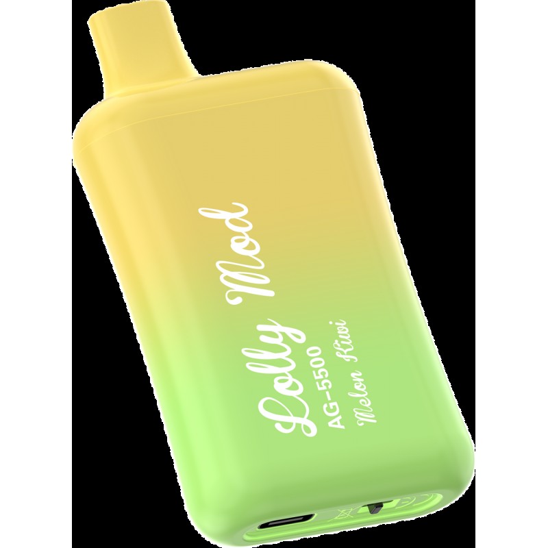Melon Kiwi AG-5500  Disposable Vape by Lolly Mod
