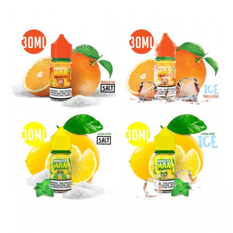 2 FOR $9.99 | MINUTE MAN E-LIQUIDS | SALT NICOTINE...