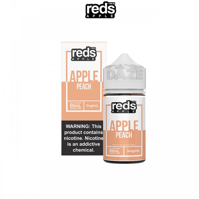 PEACH BY REDS APPLE - 7 DAZE E-LIQUID | 60 ML PEAC...