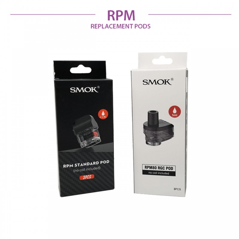 SMOK RPM REPLACEMENT PODS | 3 PODS PER PACK