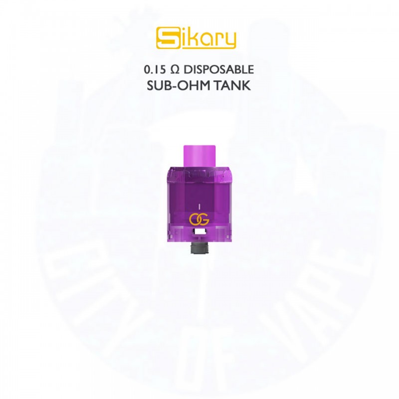 OG Disposable Sub-Ohm Tank By Sikary Vapor | Pack of 3