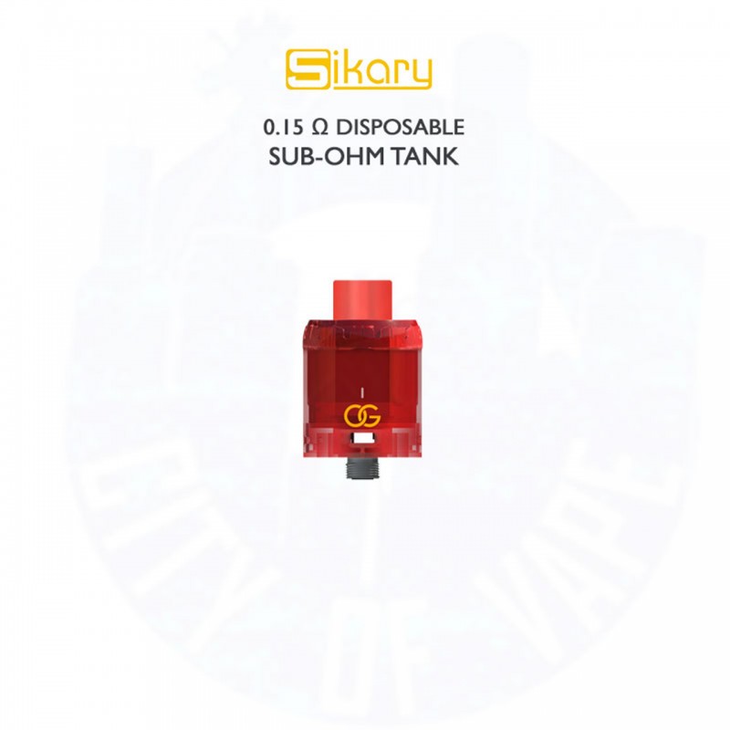 OG Disposable Sub-Ohm Tank By Sikary Vapor | Pack of 3