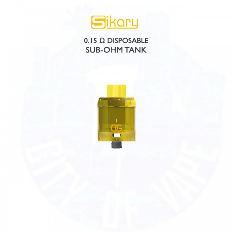 OG Disposable Sub-Ohm Tank By Sikary Vapor | Pack of 3