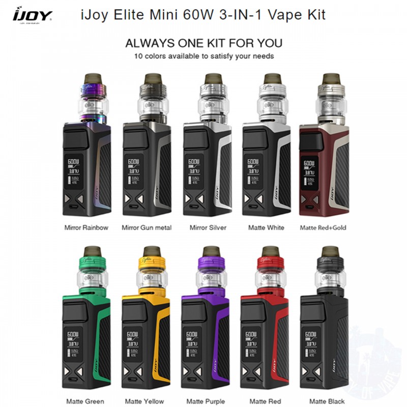 iJOY ELITE MINI KIT | 60 W STARTER KIT