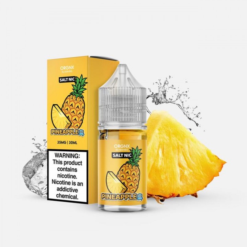 Pineapple Ice Salt Nic BY ORGNX E-LIQUIDS