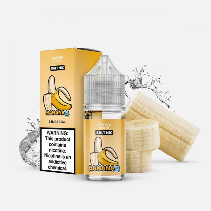 Banana Ice Salt Nic BY ORGNX E-LIQUIDS