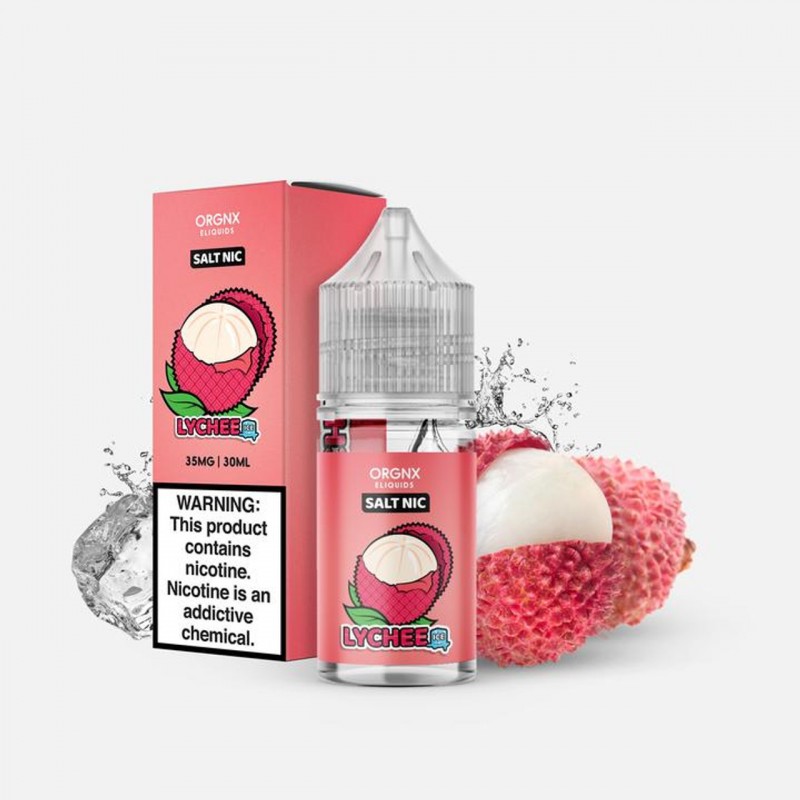 Lychee Ice Salt Nic BY ORGNX E-LIQUIDS