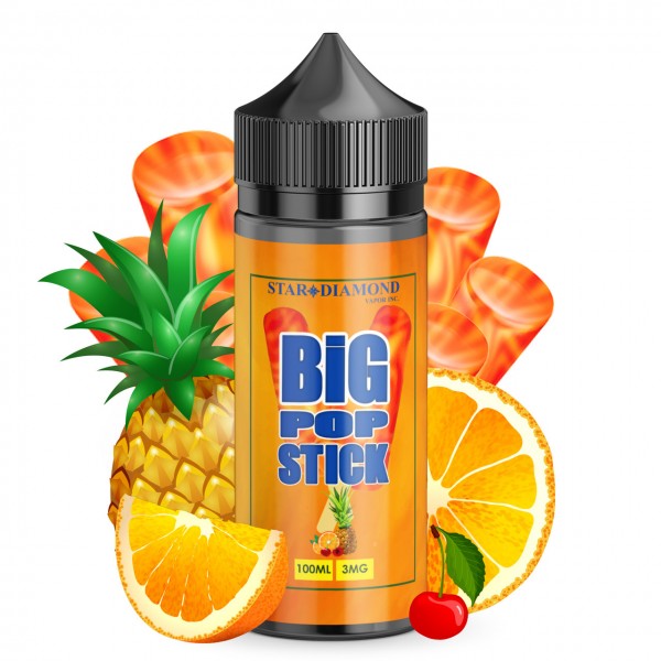 Big Pop Stick - Star Diamond Vapor E-Liquid 100ml ...